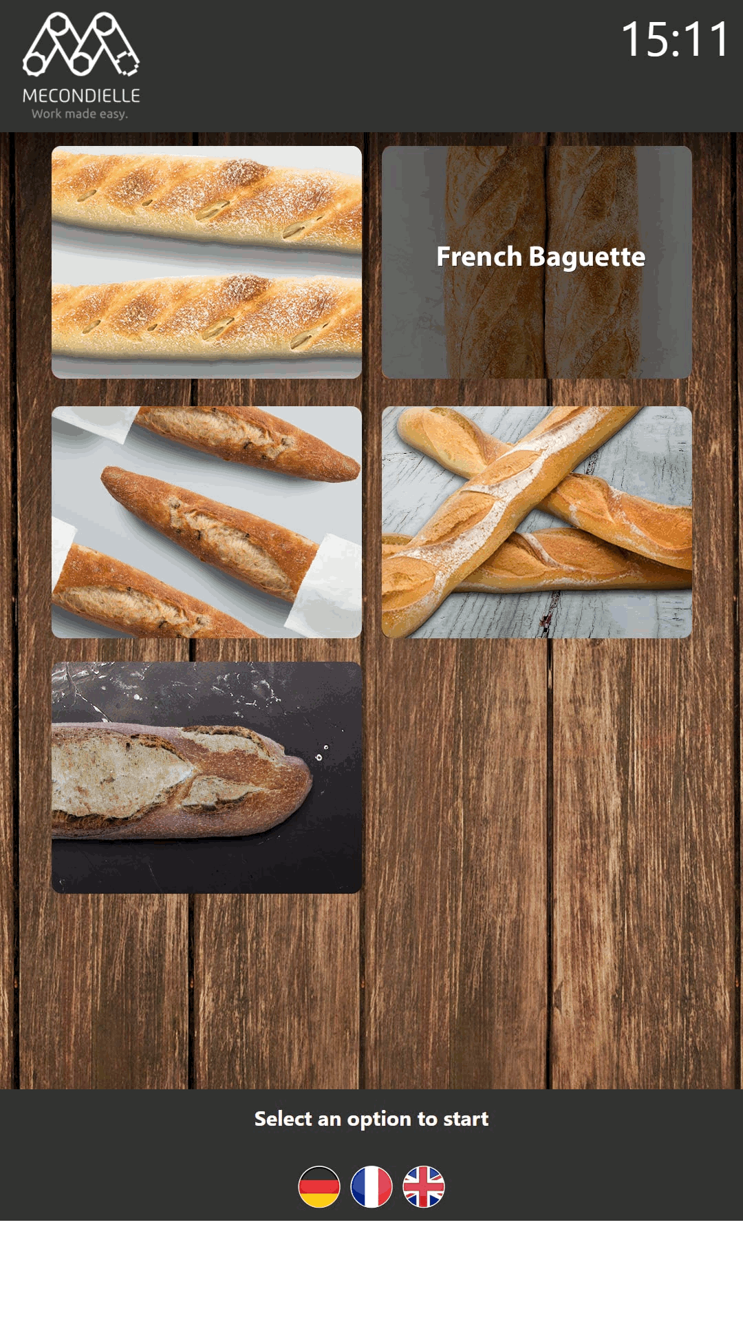 Baguette - Categories