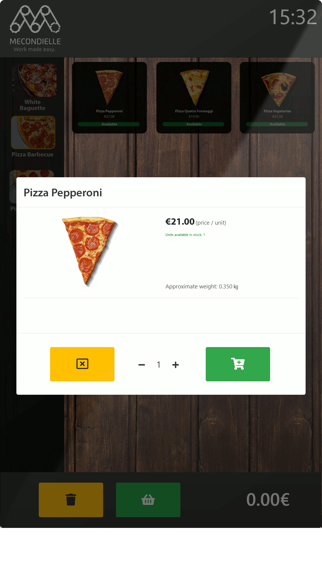 Pizza - Details